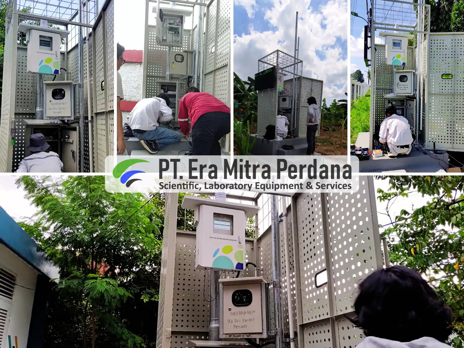 Installation of Safegas Air Quality Monitoring System