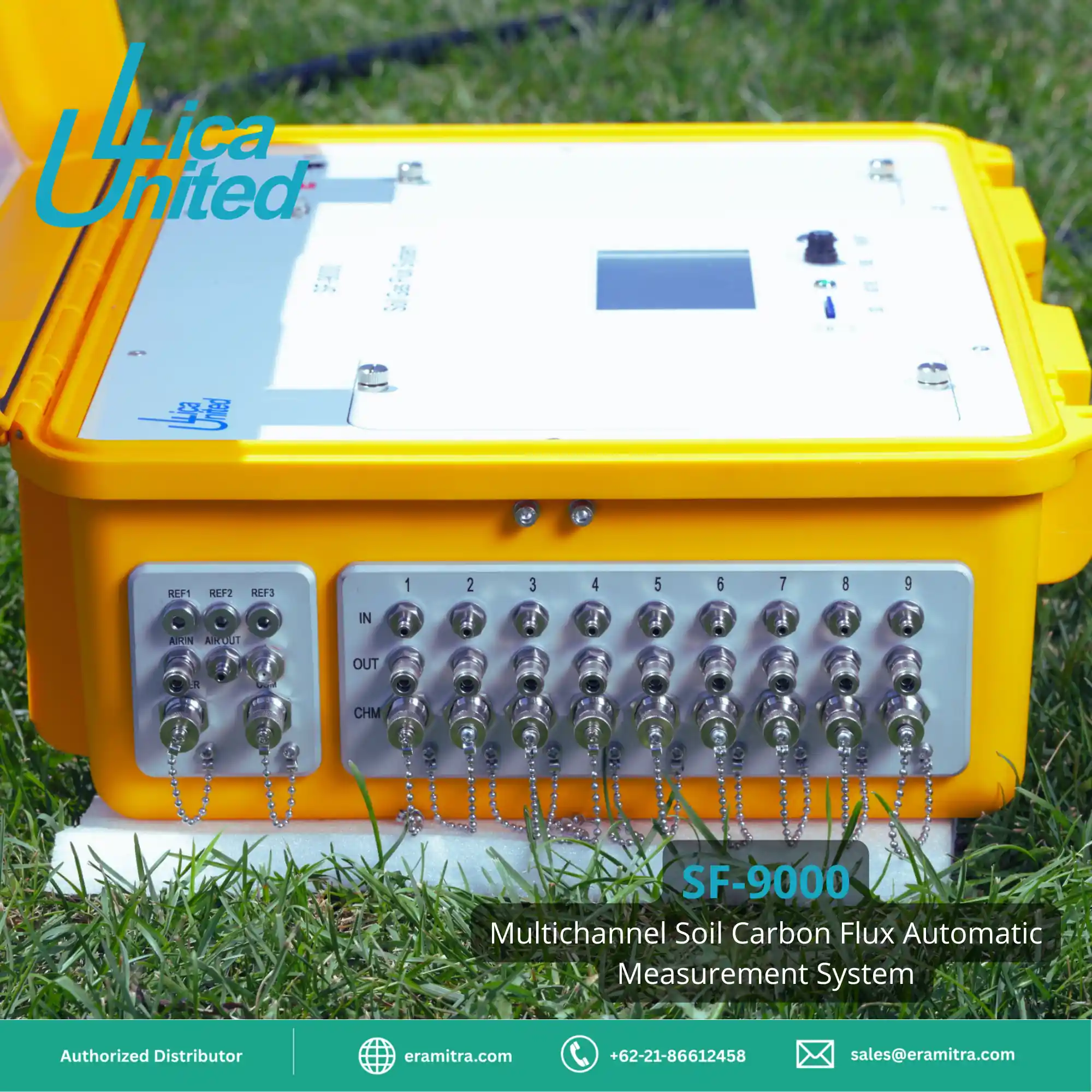 SF-9000 Multichannel Soil Carbon Flux Automatic Measurement System