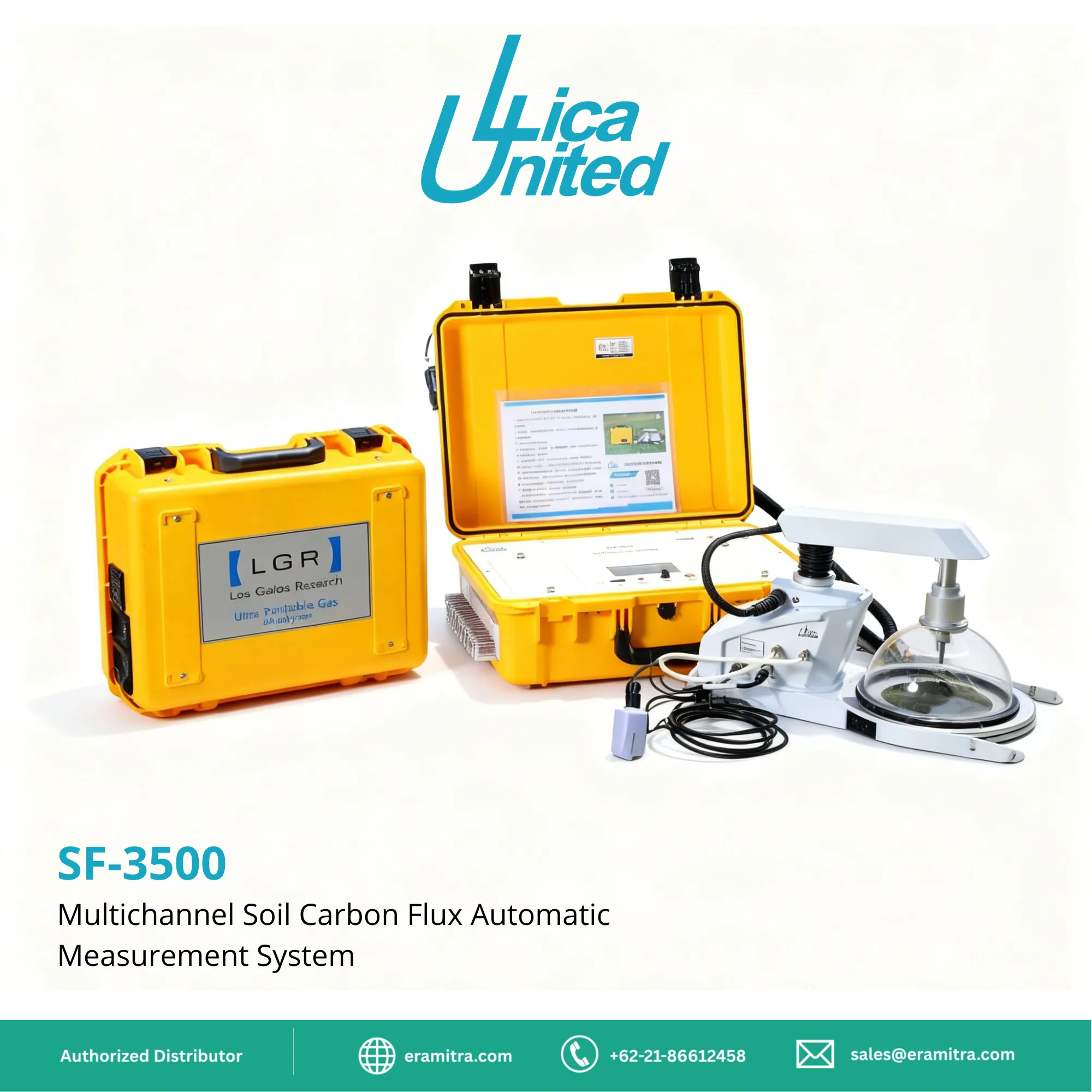 SF-3500 Series Multichannel Soil Gas Flux Measurement System