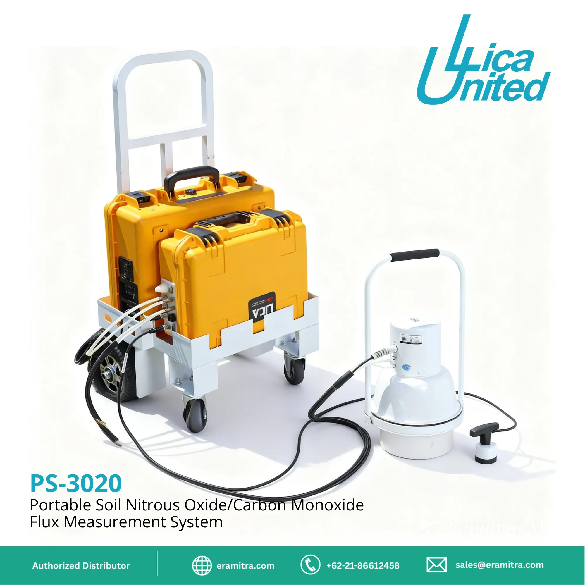 PS-3020 Portable Soil Nitrous Oxide/Carbon Monoxide Flux Measurement System
