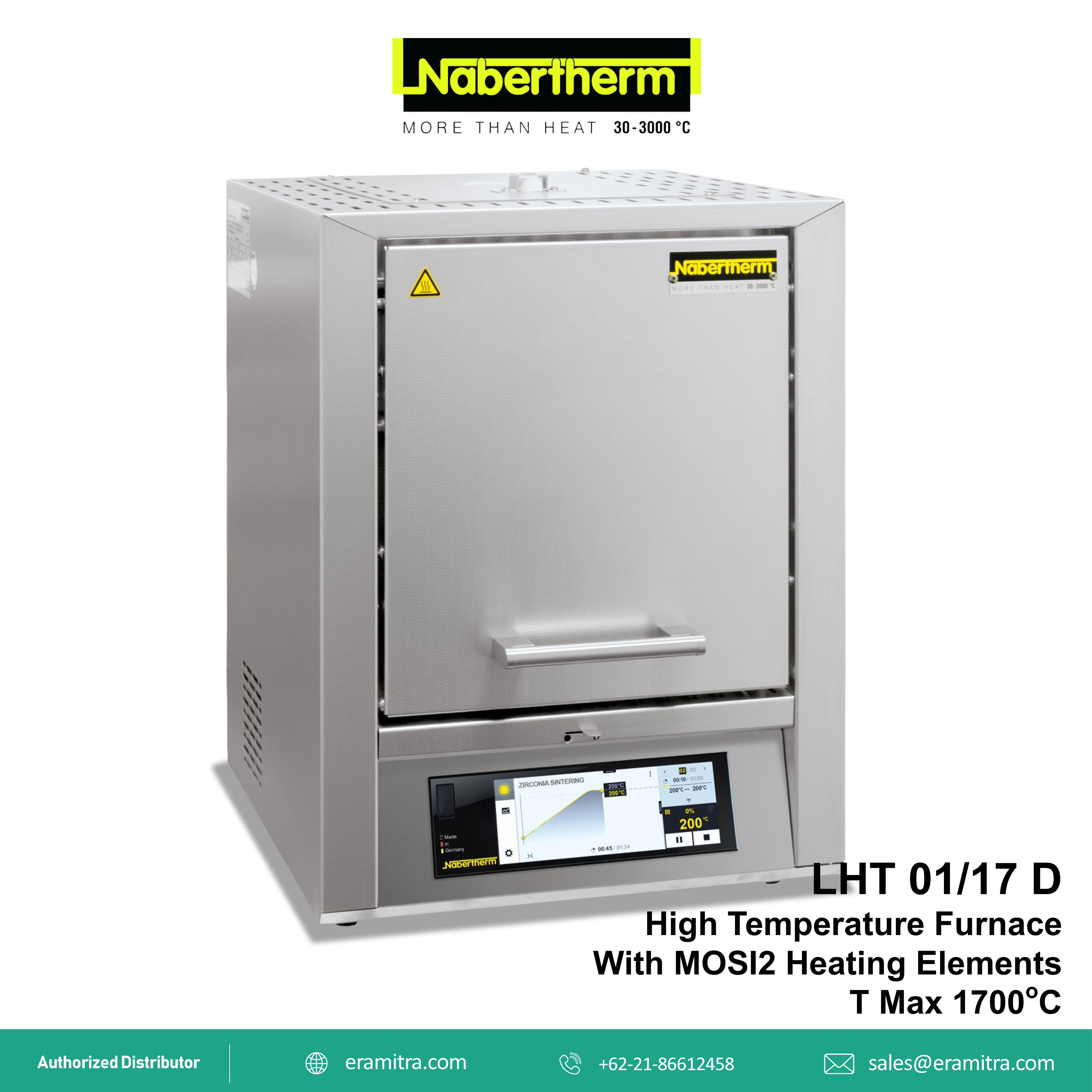 High Temperature Furnace up to 1800