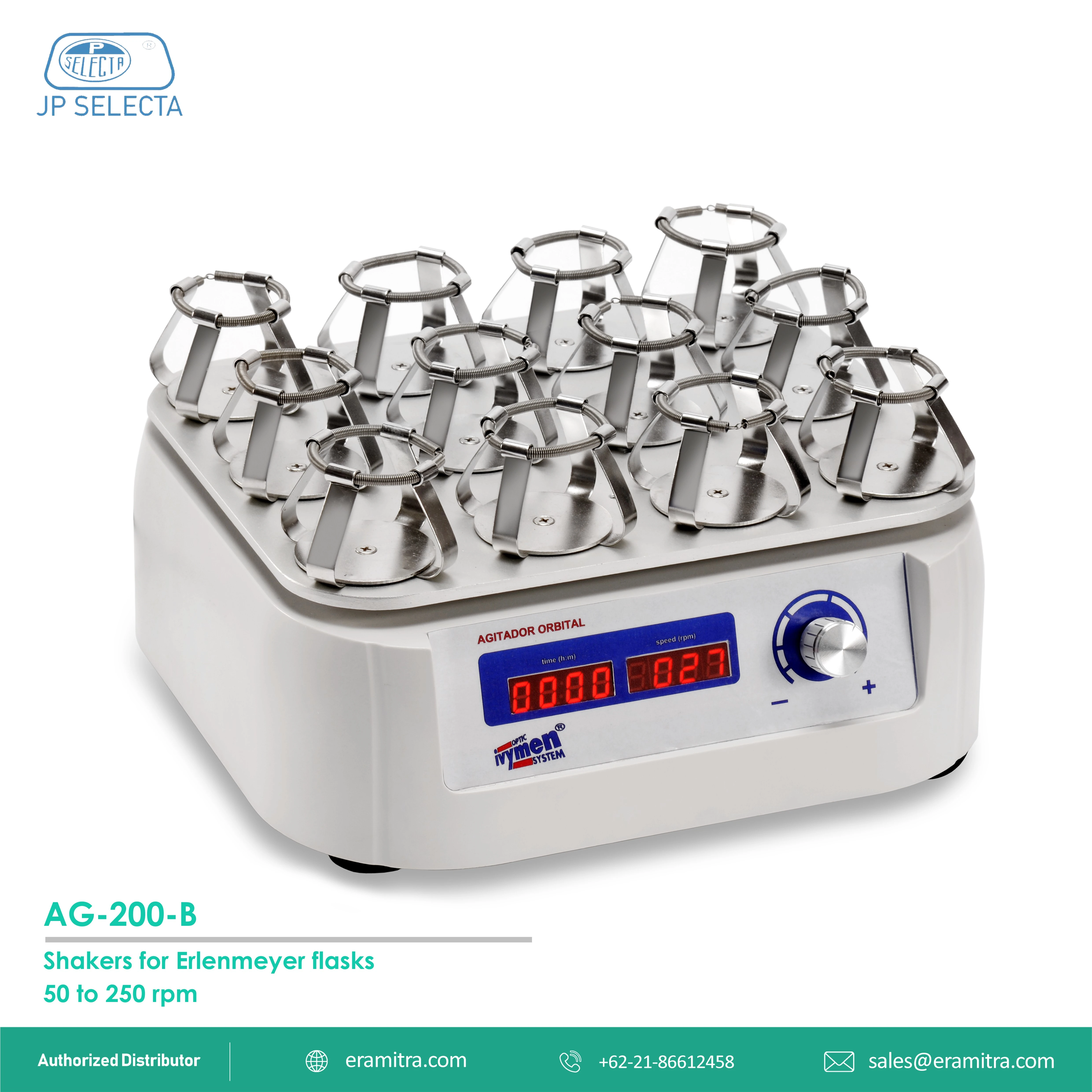 Orbital Shakers for flasks Erlenmeyers "AG-200-B"