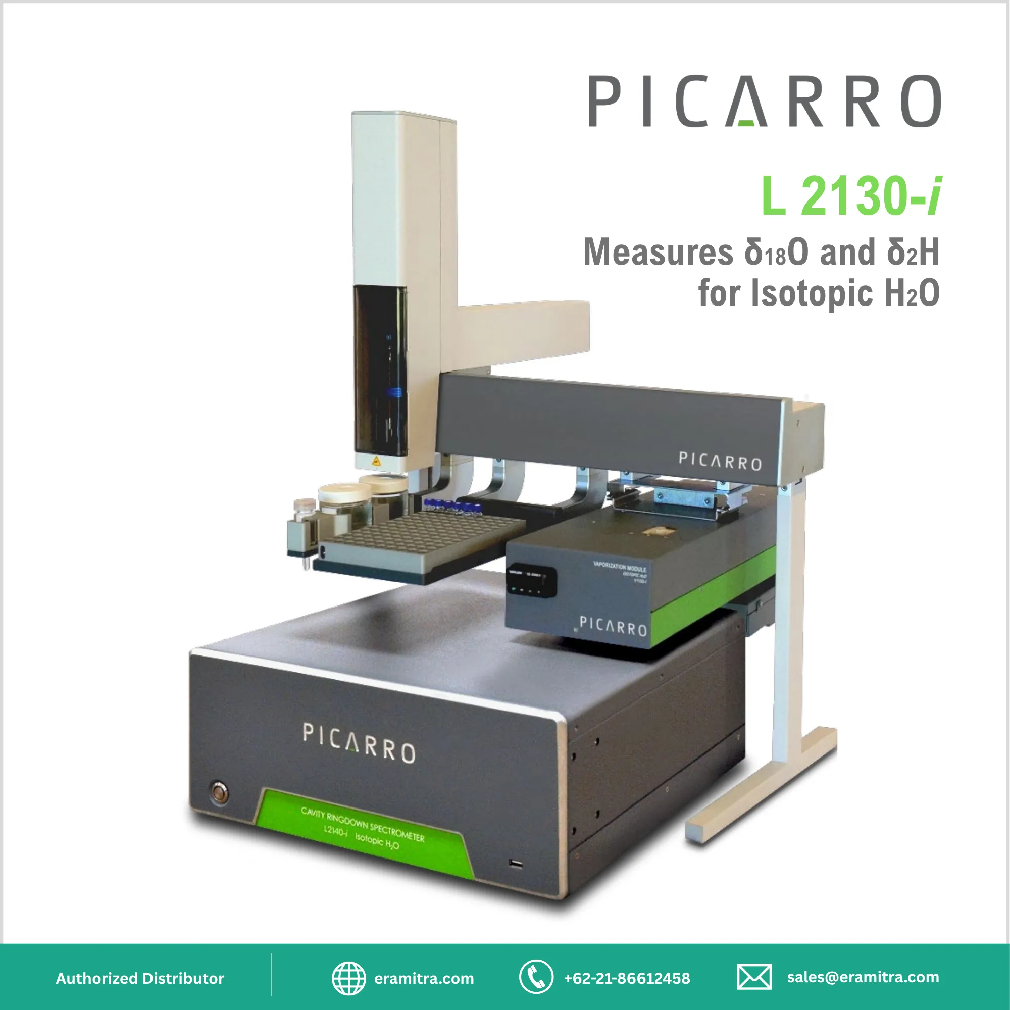 L2130-i Isotope and Gas Concentration Analyzer