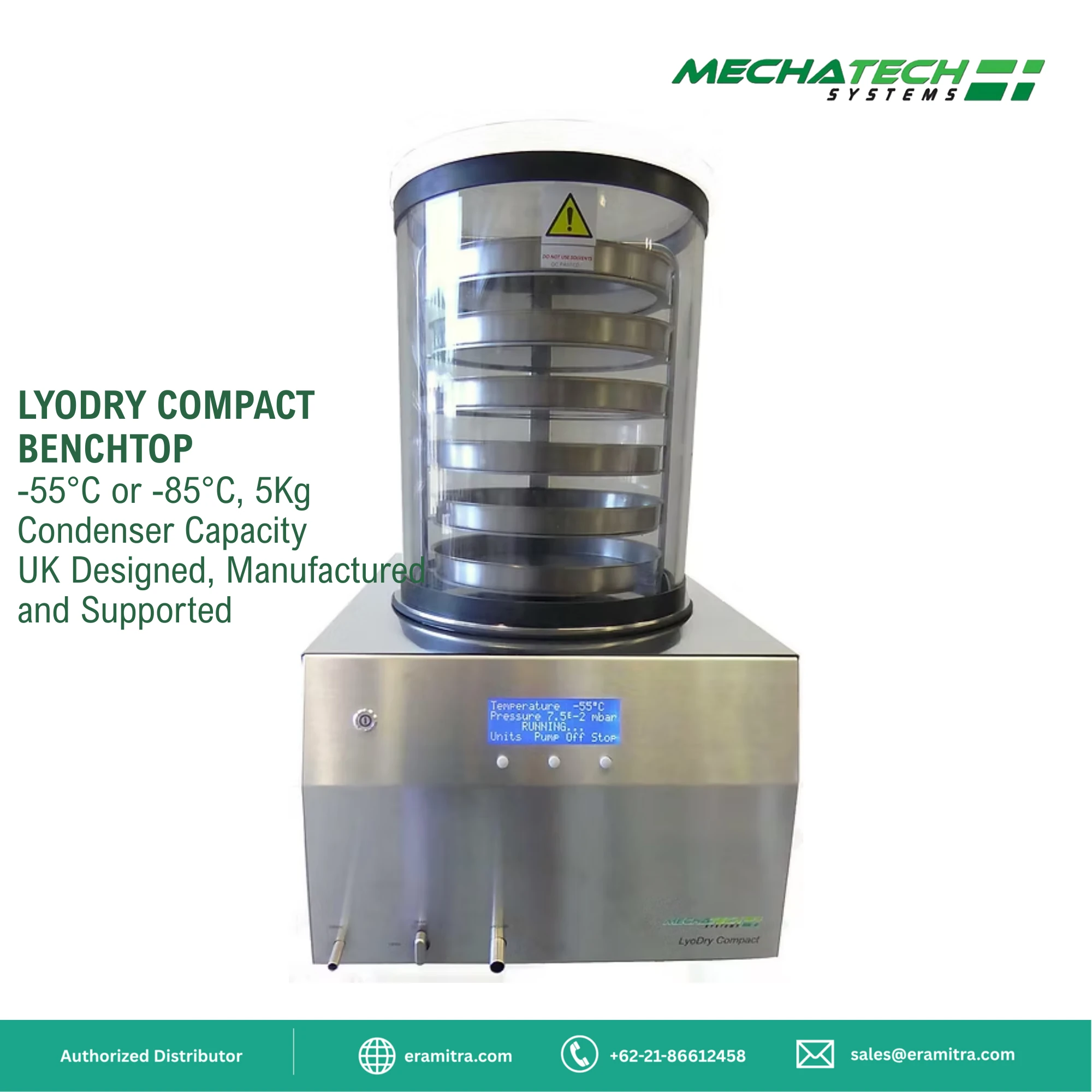 LYODRY COMPACT BENCHTOP FREEZE DRYER