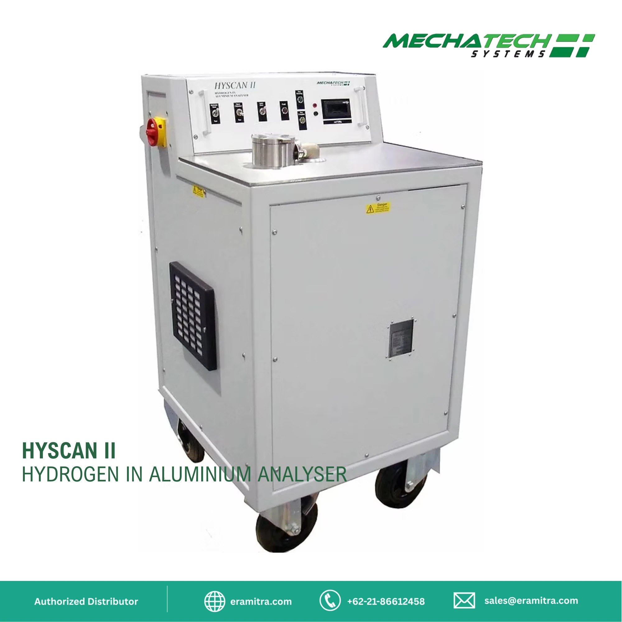HYSCAN II - HYDROGEN IN ALUMINIUM ANALYSER