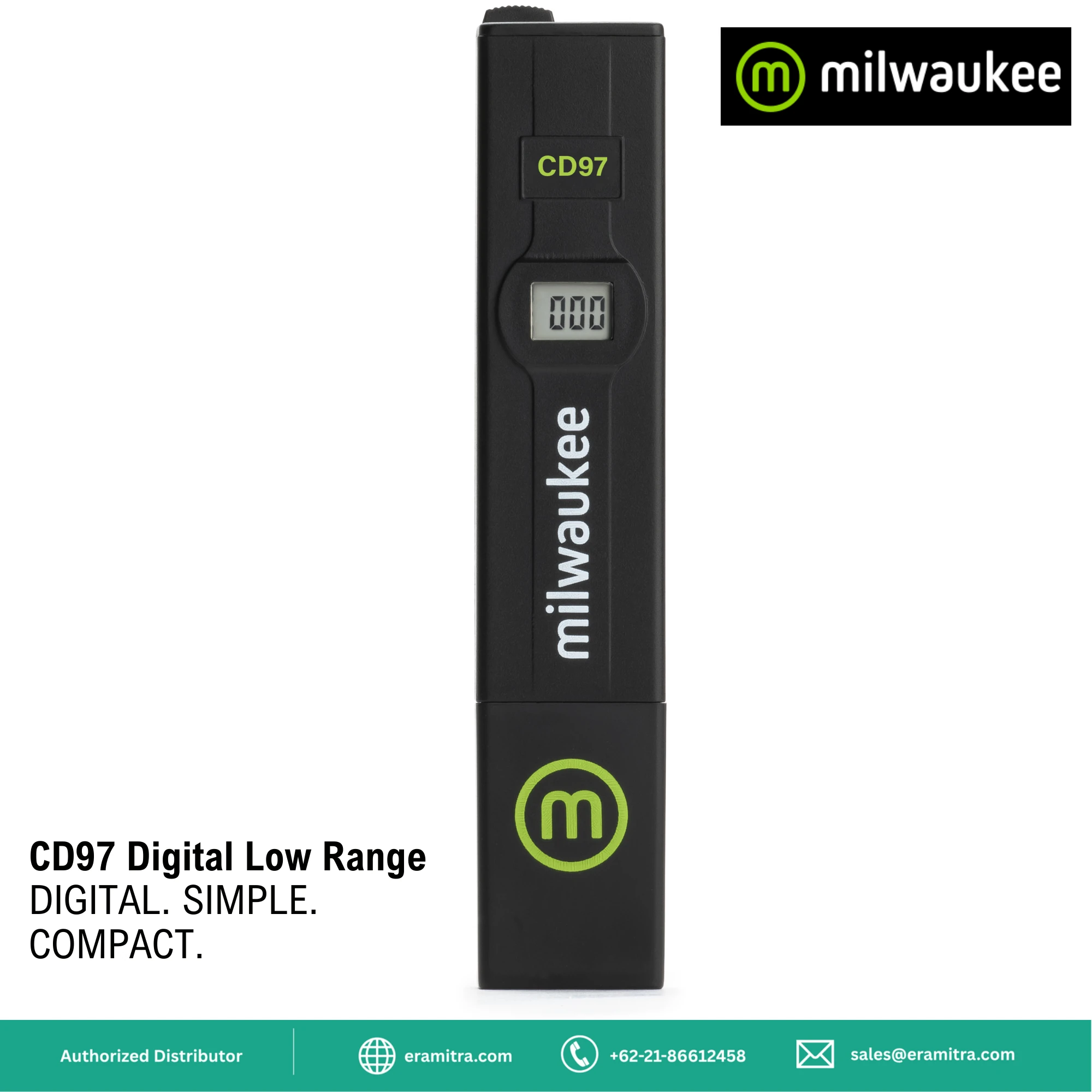 Milwaukee CD97 Digital Low Range TDS Pen