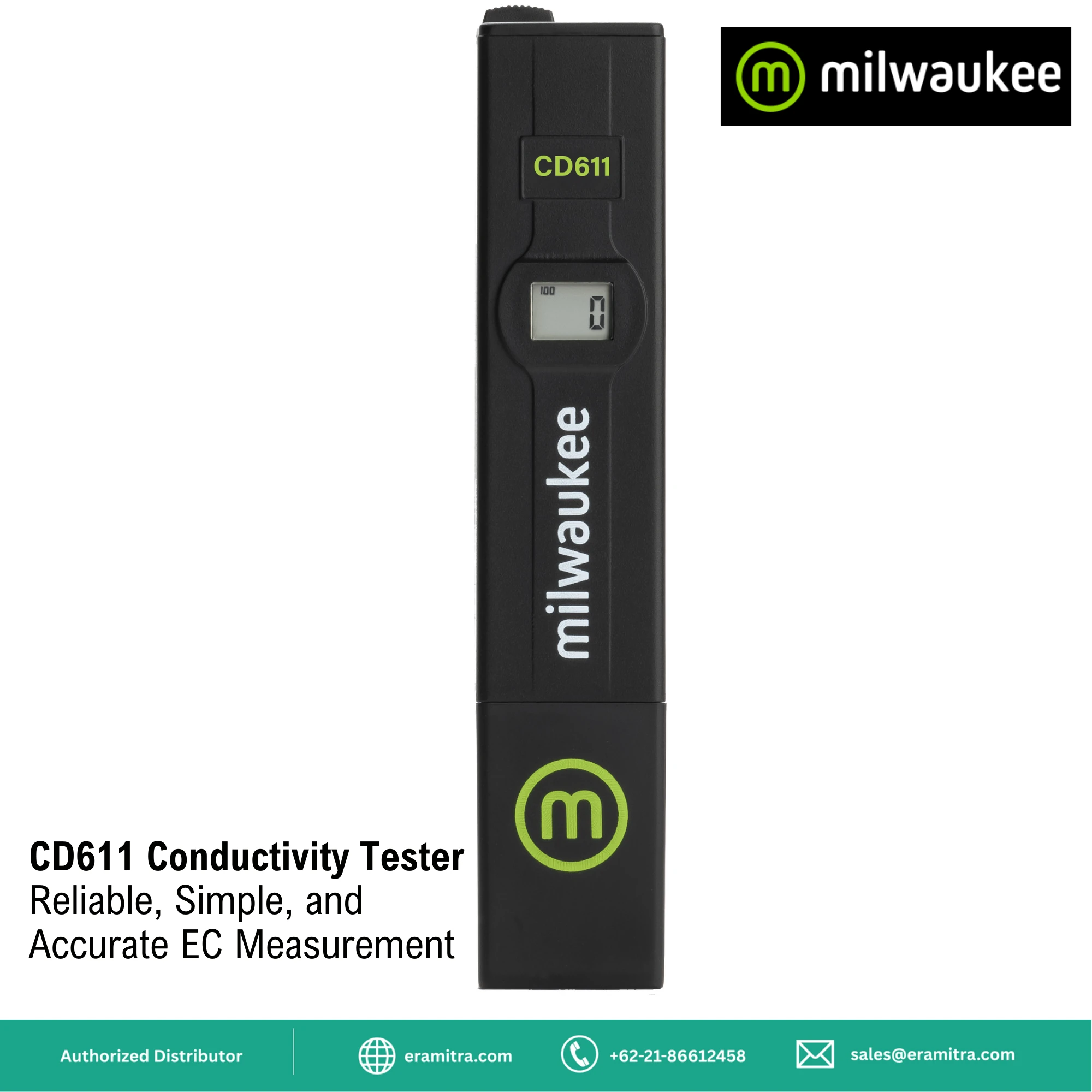 Milwaukee CD611 Digital Conductivity Pen (EC)