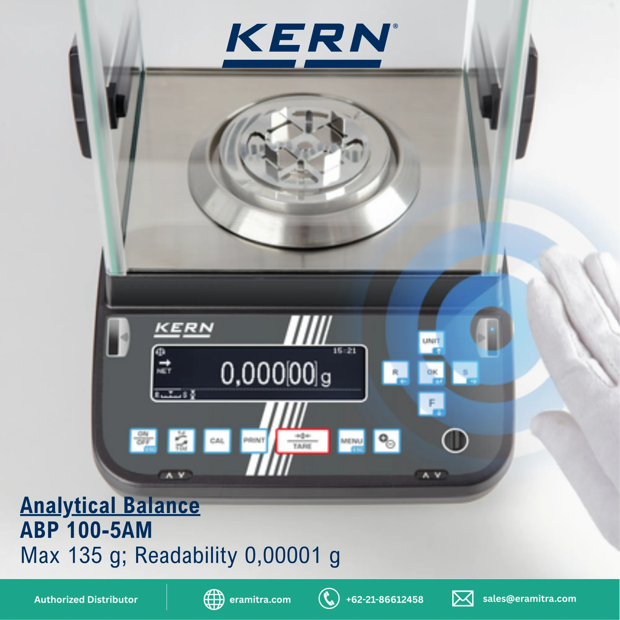 Analytical balance ABP 100-5AM