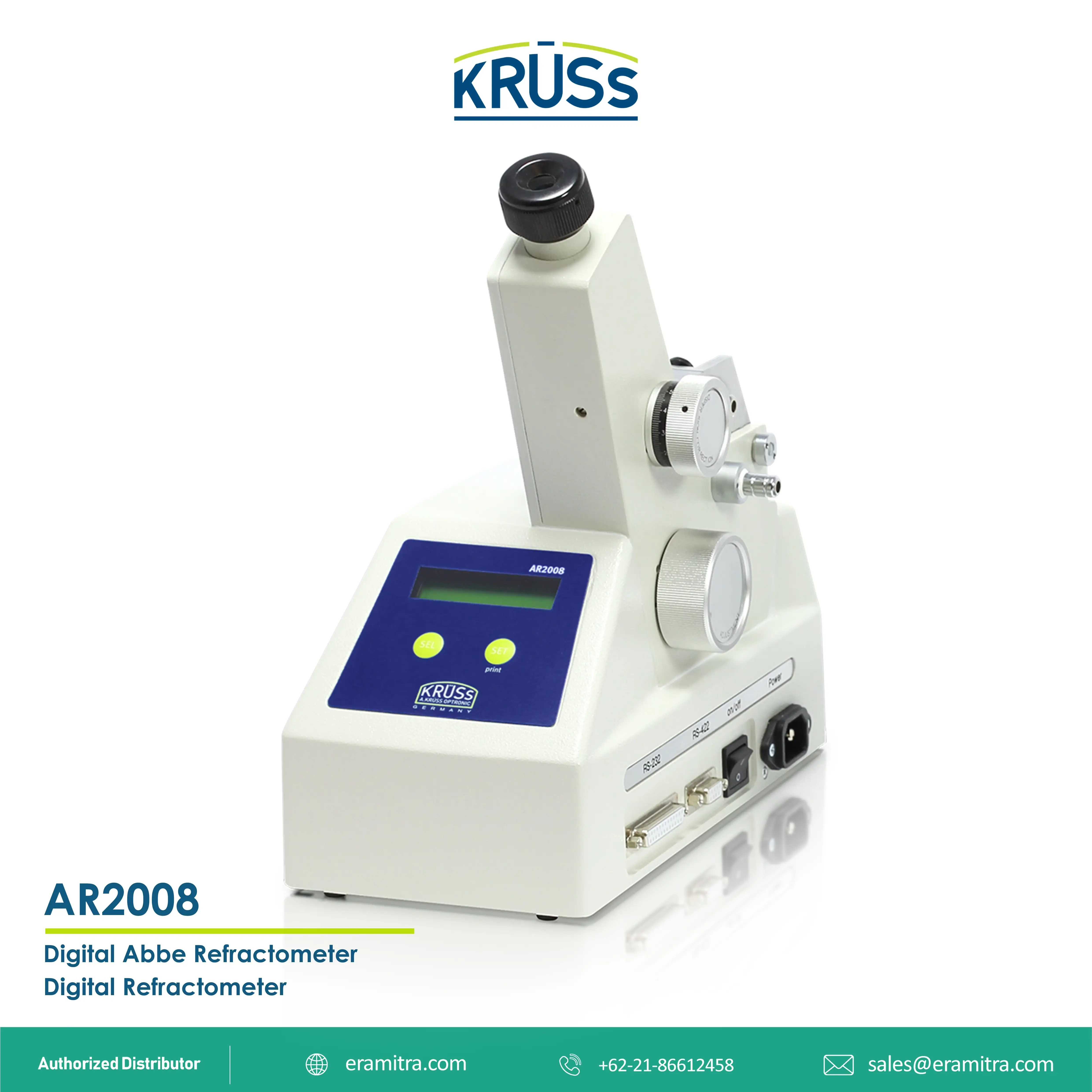 Digital Abbe Refractomter AR 2008